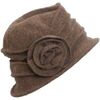 Chapeau Chapeau-Tendance chapeau cloche 100% laine