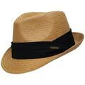 Chapeaux sur Grenoble : Chapeau Chapeau-Tendance Trilby style panama