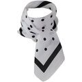 Echarpe Chapeau-Tendance Foulard polysatin &agrave; pois