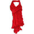 Echarpe Chapeau-Tendance Cheche froiss&eacute; uni &eacute;charpe foulard 180 X 90 cm