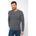Pull Main Road 650 Pull col rond - Bleu gris - 100% recycl Grenoble