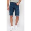Short Main Road 650 Short denim, coupe droite, ton fonc