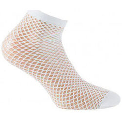 Chaussettes Kindy Chaussettes courtes en r&eacute;sille Blanc