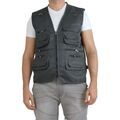 Gilets sur Grenoble : Gilet Kebello Gilet de p&ecirc;che H, Anthra Gris