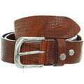 Ceintures sur Grenoble : Ceinture Serge Blanco Ceinture en cuir ref_49510 149 Cognac