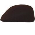 Casquette Chapeau-Tendance Casquette bomb&eacute;e 100% laine T57 Marron