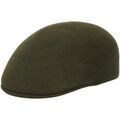 Casquette Chapeau-Tendance Casquette bomb&eacute;e 100% laine T54 Vert Grenoble