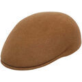 Casquette Chapeau-Tendance Casquette bomb&eacute;e 100% laine T60 Marron
