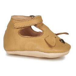 Chaussons enfant Easy Peasy LOULOU CHIEN Marron