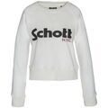 Pull sur Grenoble : Sweat-shirt Schott Sweatshirt SW GINGER 1 W Blanc