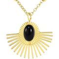 Collier Sc Boh&egrave;me B2197 Dor&eacute;