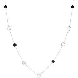 Collier Sc Crystal B2194 Argent&eacute;