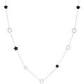 Collier Sc Crystal B2194 Argent&eacute; Grenoble