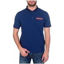 Polo Guess Polo homme jeffrey bleu M91P23 (rft)