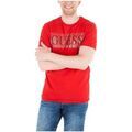 Polo Guess T-Shirt Homme FOIL BAND Rouge