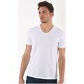 Polo Kaporal T-Shirt Homme Salva Blanc