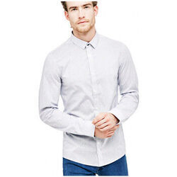 Chemise Guess Chemise Homme Allover Printed Stretch Imprim&eacute; Gris