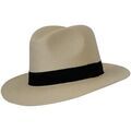 Chapeaux sur Grenoble : Chapeau Chapeau-Tendance V&eacute;ritable chapeau panama HIGH T56 Blanc