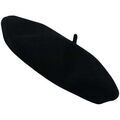 Casquette Chapeau-Tendance B&eacute;ret basque haut de gamme T56 Noir