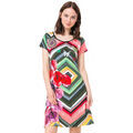 Robe Desigual Robe Lebond Musgo 73V2EY9
