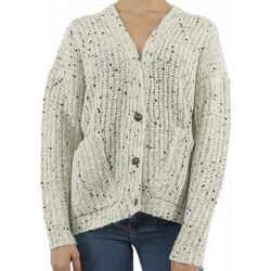 Gilet Kaporal Gilet tricot&eacute; Femme DIANA Blanc Ecru Blanc