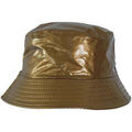 Chapeau Chapeau-Tendance Bob de pluie vinyle Dor&eacute;