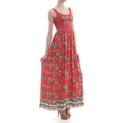 Robe Desigual Longue Bonita 3 Rouge 18SWVWE0 (rft)