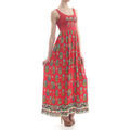 Robe Desigual Longue Bonita 3 Rouge 18SWVWE0 (rft) Grenoble