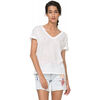 Polo Desigual T-Shirt Sandra Blanc 72T2YX4