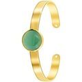 Bracelets Sc Boh&egrave;me B2494-MALACHITE Dor&eacute;