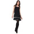 Robe Kaporal Robe Dentelle Femme Noel Noir