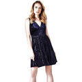Robe Guess Robe Femme Yvonne Bleu Fonc&eacute; W84k77 (rft) Bleu