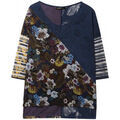 T-shirt Desigual T Shirt Femme Kirune Navy