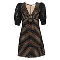 Robe courte MICHAEL Michael Kors GEO EYELET MINI DRESS