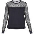 T-shirt Kaporal T Shirt manches longues Figue gris fonc&eacute; Noir