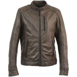 Blouson Oakwood Blouson en cuir Agent ref 50770 Marron