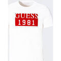 Polo Guess T-Shirt Homme M94I48 Roots Blanc