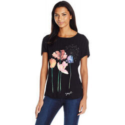 Chemise Desigual T Shirt blouse Marian noir 72B2EA4
