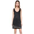 Robe Desigual Robe Peti Noir 17WWVK97 (sp)