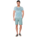 Polo Kaporal T-Shirt Homme Tazz Bleu Aqua Grenoble