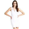 Robe Guess Robe Dentelle Femme ELGA W91K81 Blanc (rft)