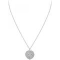 Collier Sc Crystal B2425-LION Argent&eacute; Grenoble