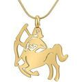 Collier Sc Boh&egrave;me B2427-SAGITTAIRE Dor&eacute; Grenoble