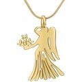 Collier Sc Boh&egrave;me B2427-VIERGE Dor&eacute;