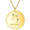 Collier Sc Boh&egrave;me B2449-BALANCE Dor&eacute; Grenoble
