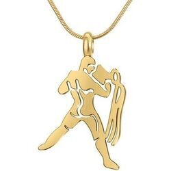 Collier Sc Boh&egrave;me B2427-VERSEAU Dor&eacute;