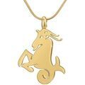 Collier Sc Boh&egrave;me B2427-CAPRICORNE Dor&eacute; Grenoble
