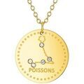 Collier Sc Crystal B2449-POISSON Dor&eacute;