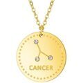 Collier Sc Crystal B2449-CANCER Dor&eacute;