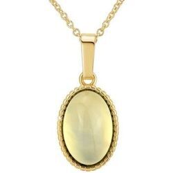 Collier Sc Boh&egrave;me B2458-WHITE-ONYX Dor&eacute;